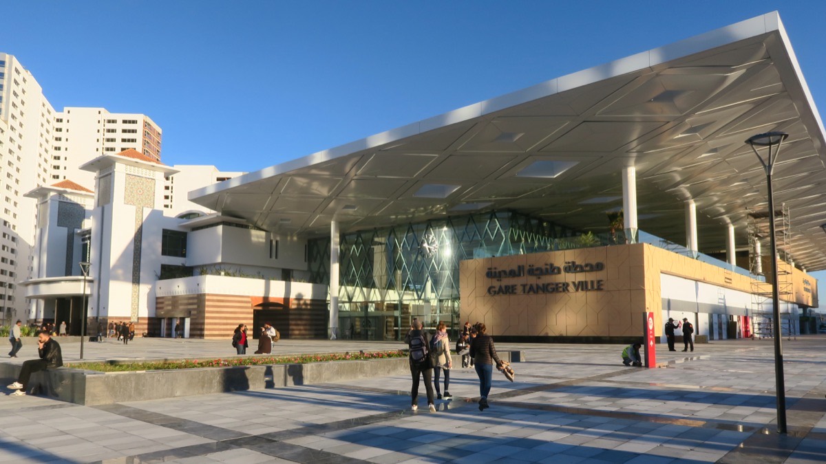 Tangier Ville railway station exterior